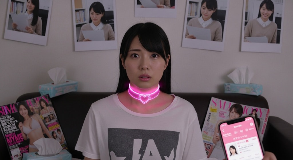 アプリを使って憧れの先輩を好き放題する