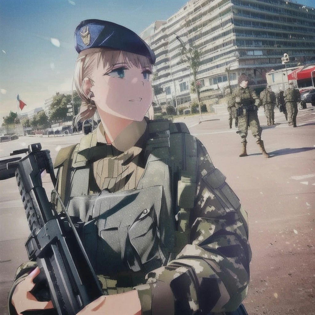 フランス軍の女性兵