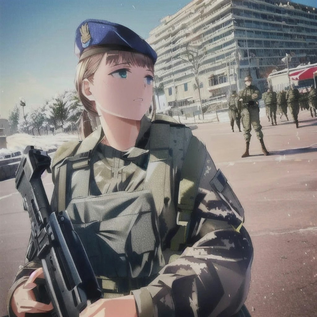 フランス軍の女性兵