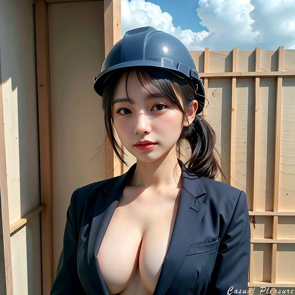 建設現場で働くお姉さん vol.29