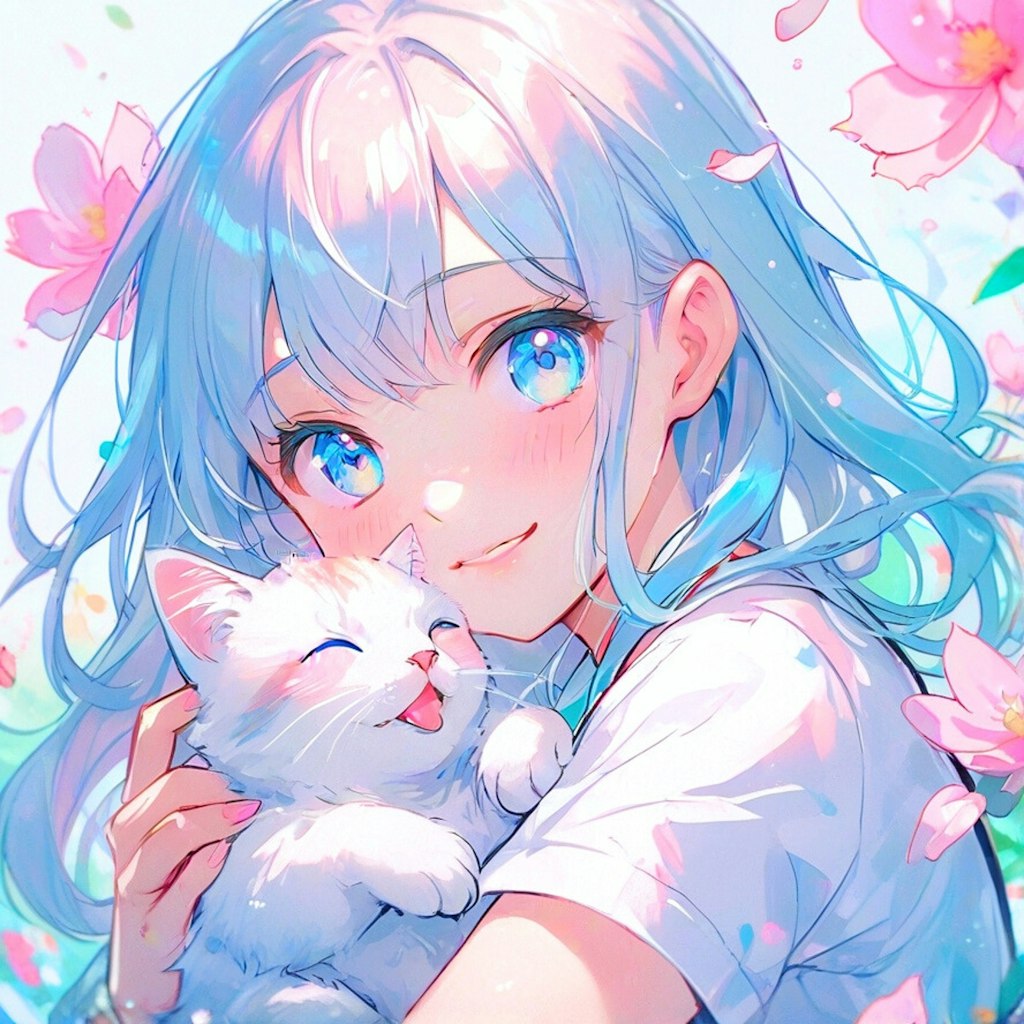 猫×女の子