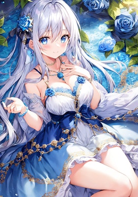 青薔薇の姫