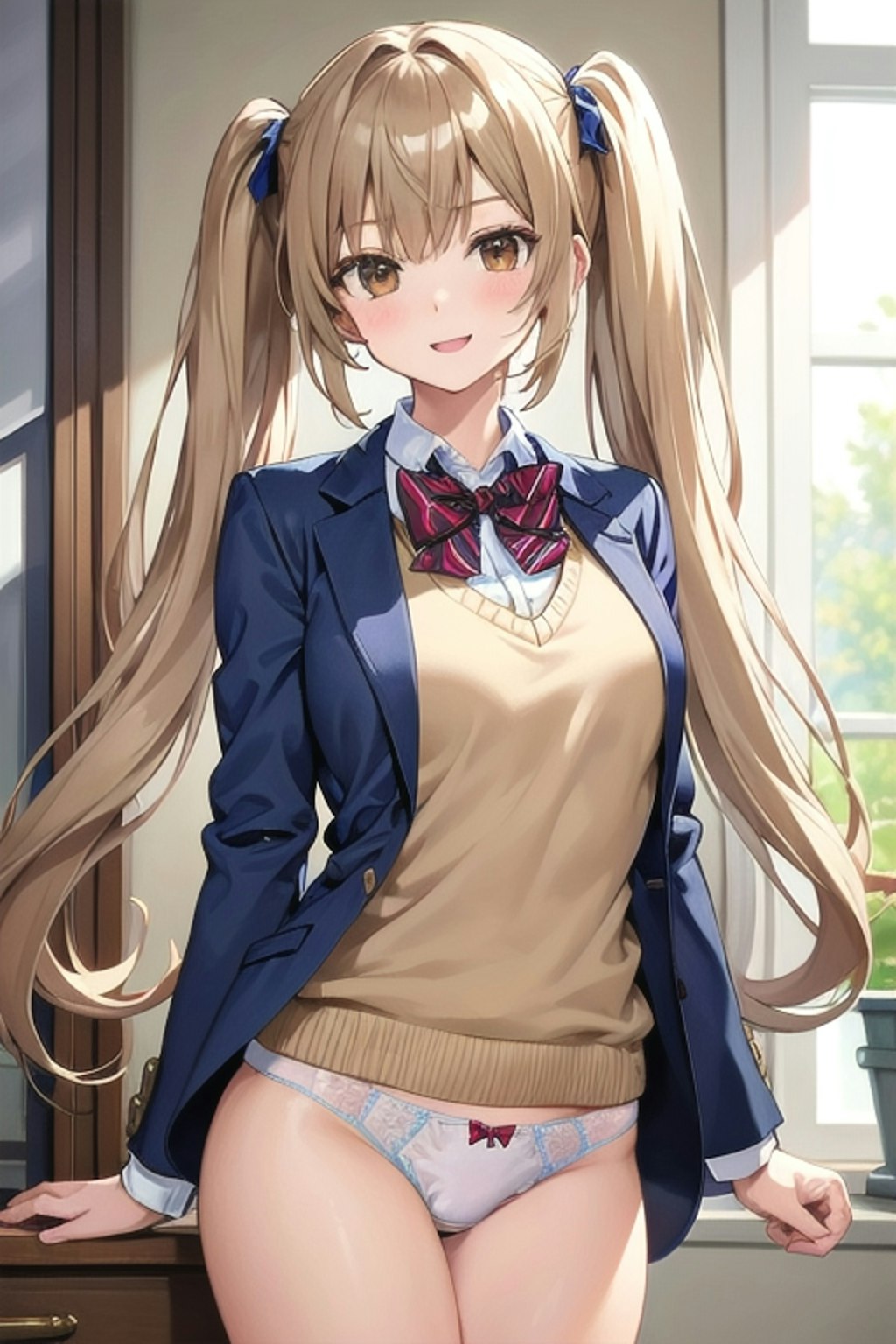 School twintails girl