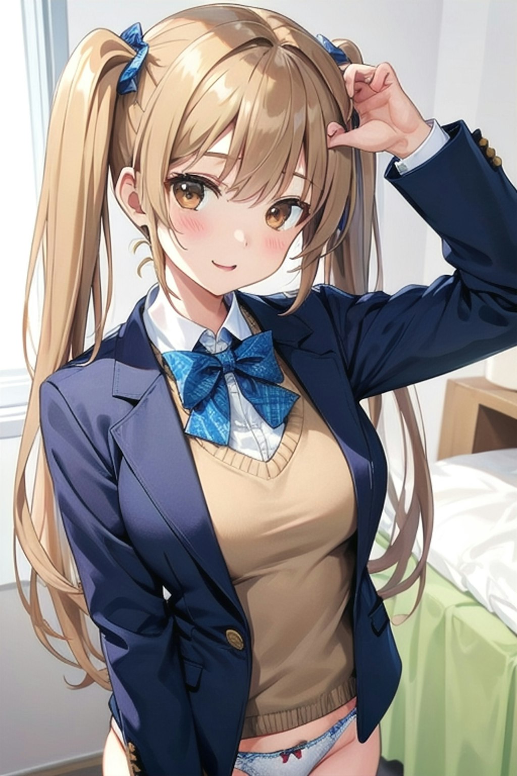 School twintails girl