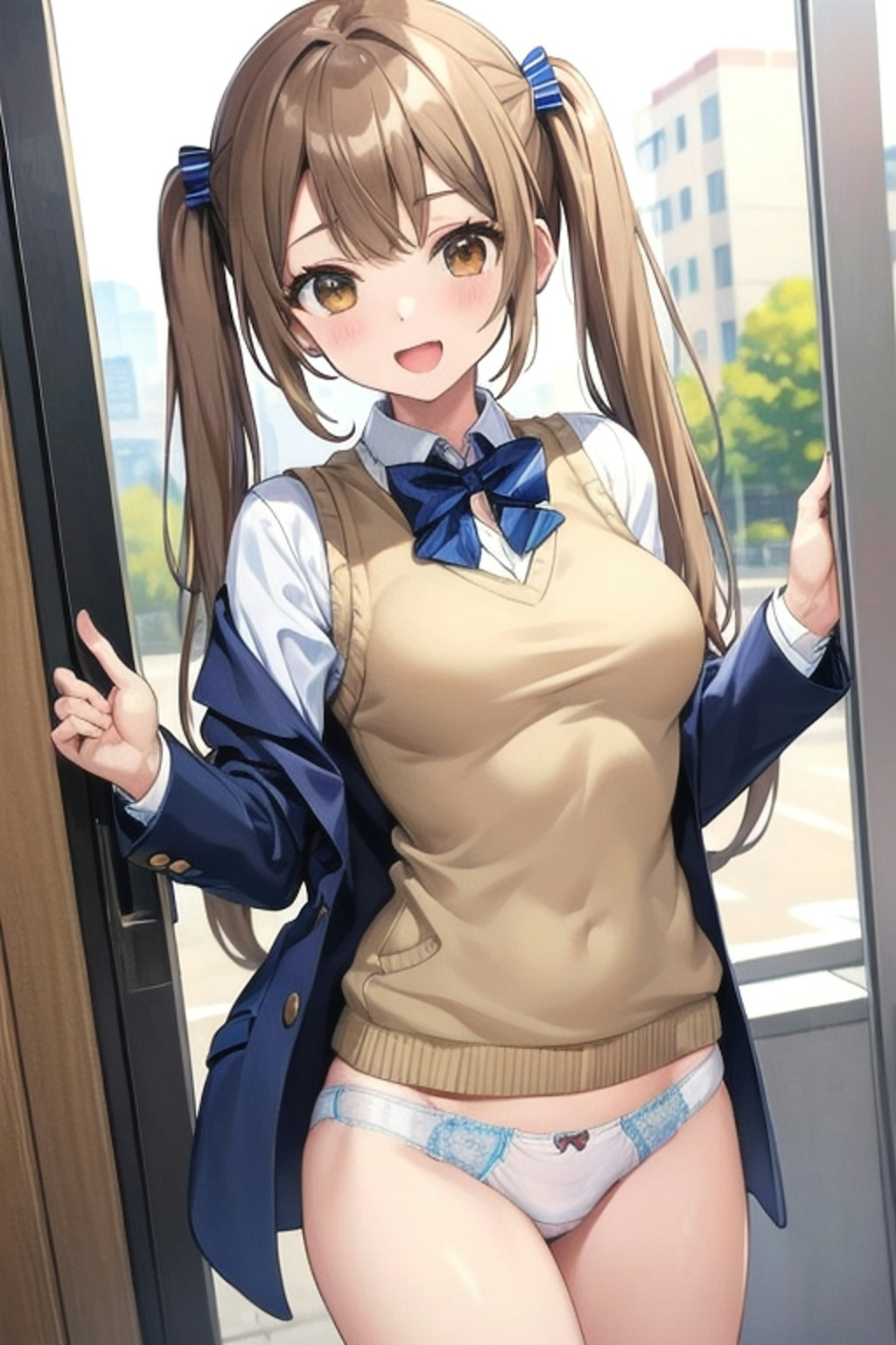 School twintails girl