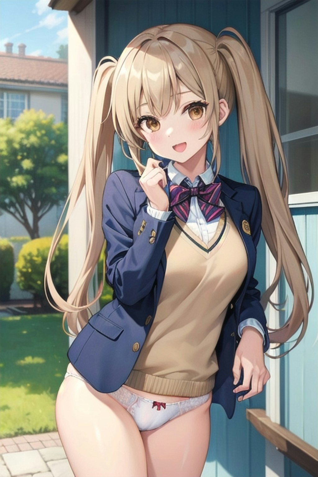 School twintails girl