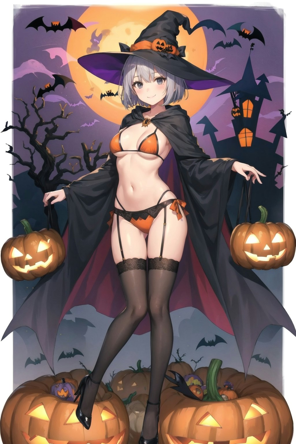 セクシーな魔女　ハロウィン仕様2