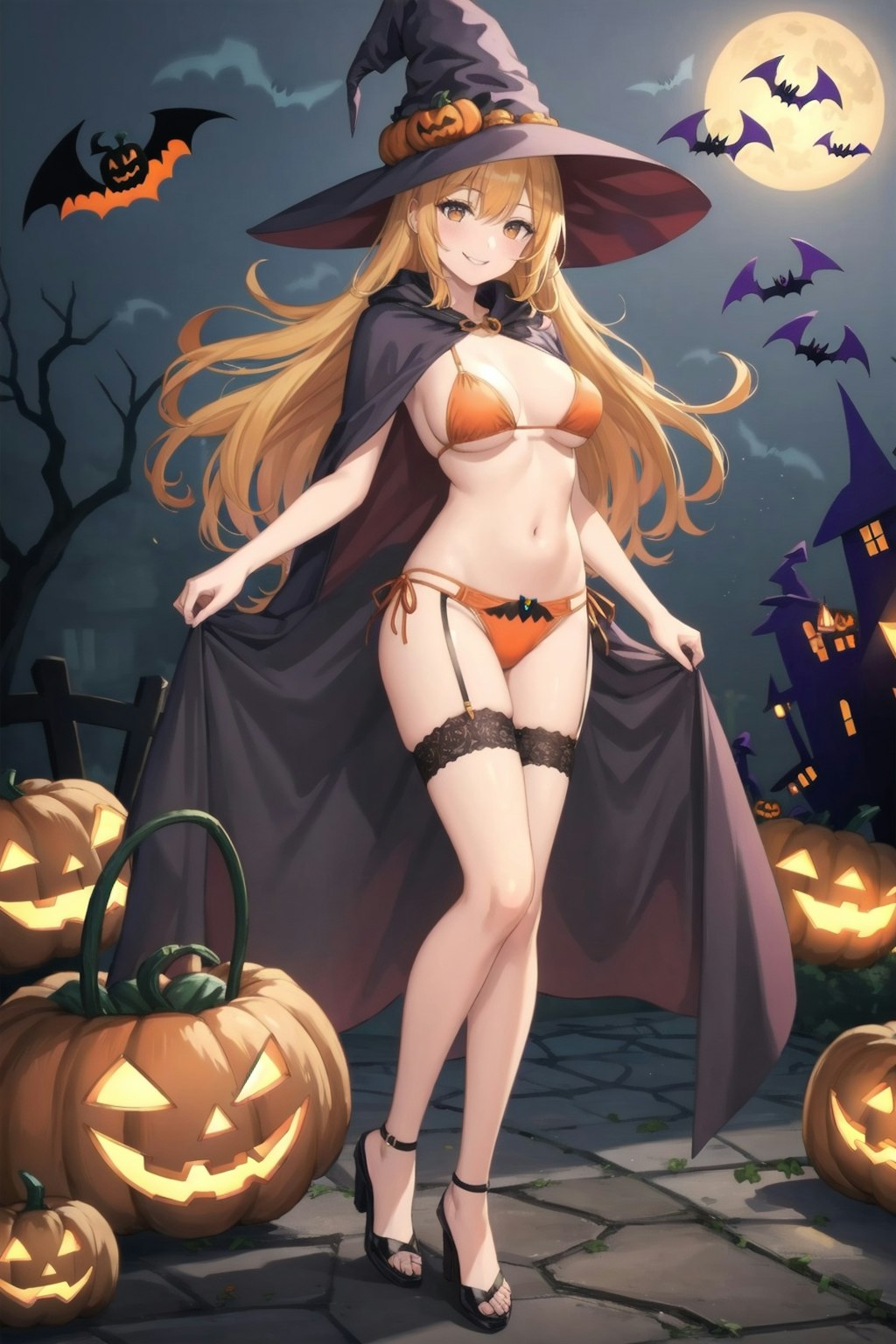 セクシーな魔女　ハロウィン仕様2