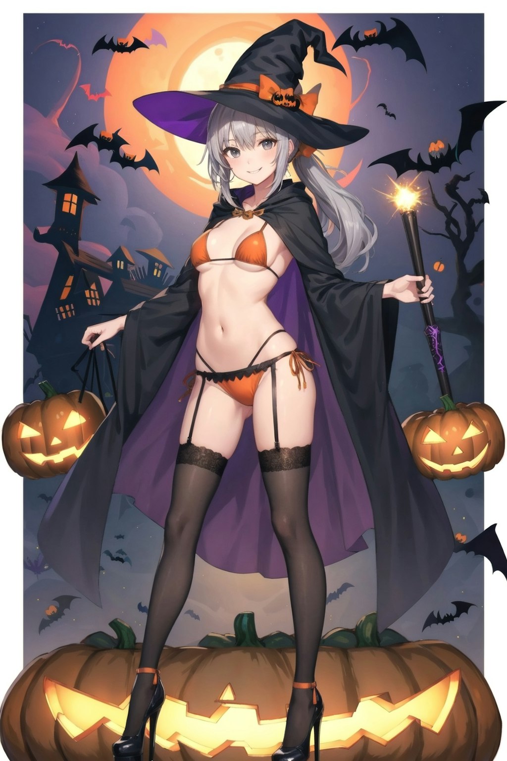 セクシーな魔女　ハロウィン仕様2