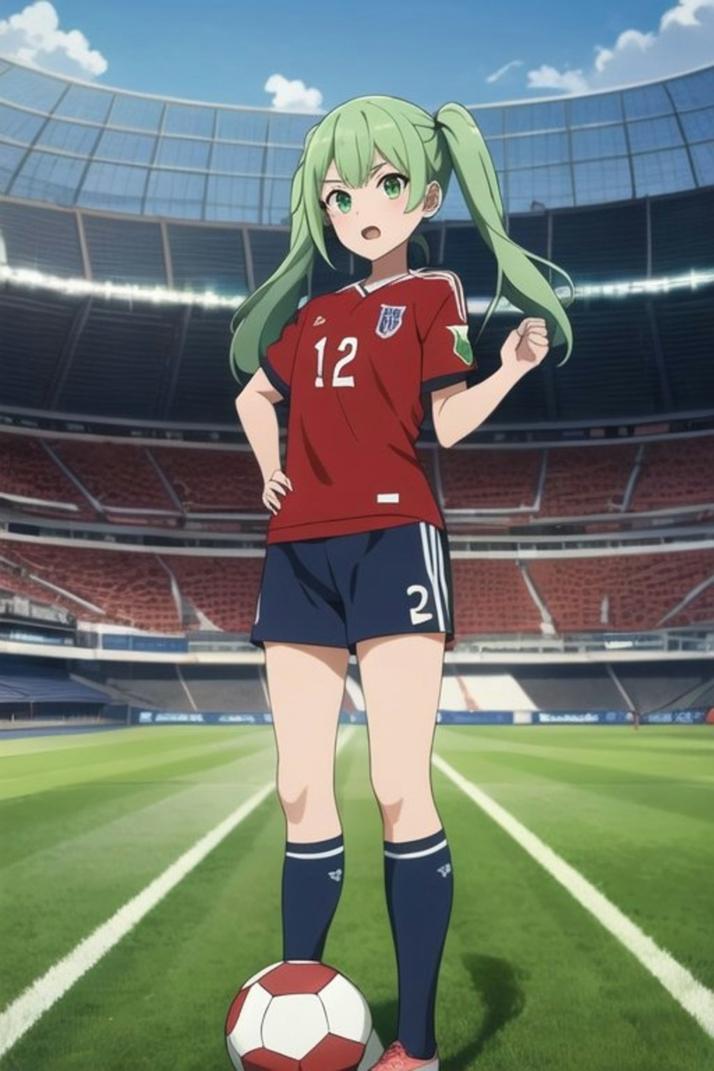 女子サッカーに挑戦