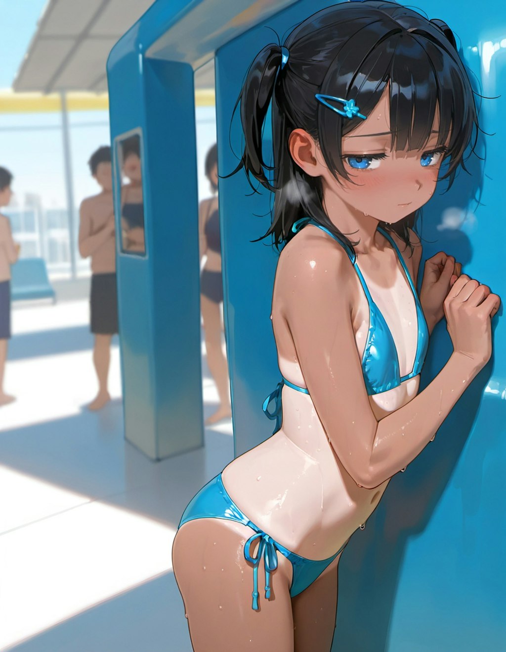 こなつ　初めてのビキニ