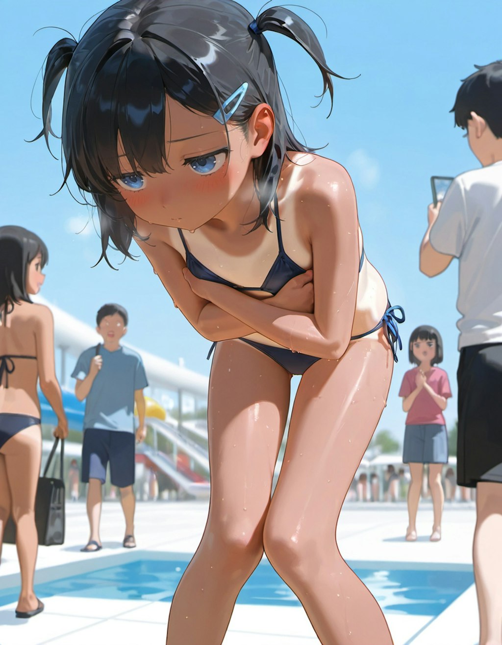 こなつ　初めてのビキニ