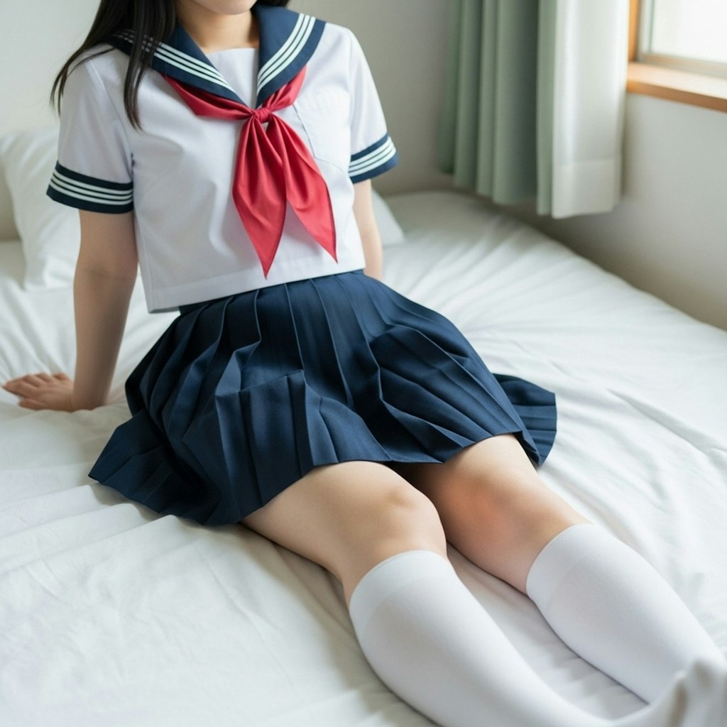 ベッドの上で　ＪＫⅡ