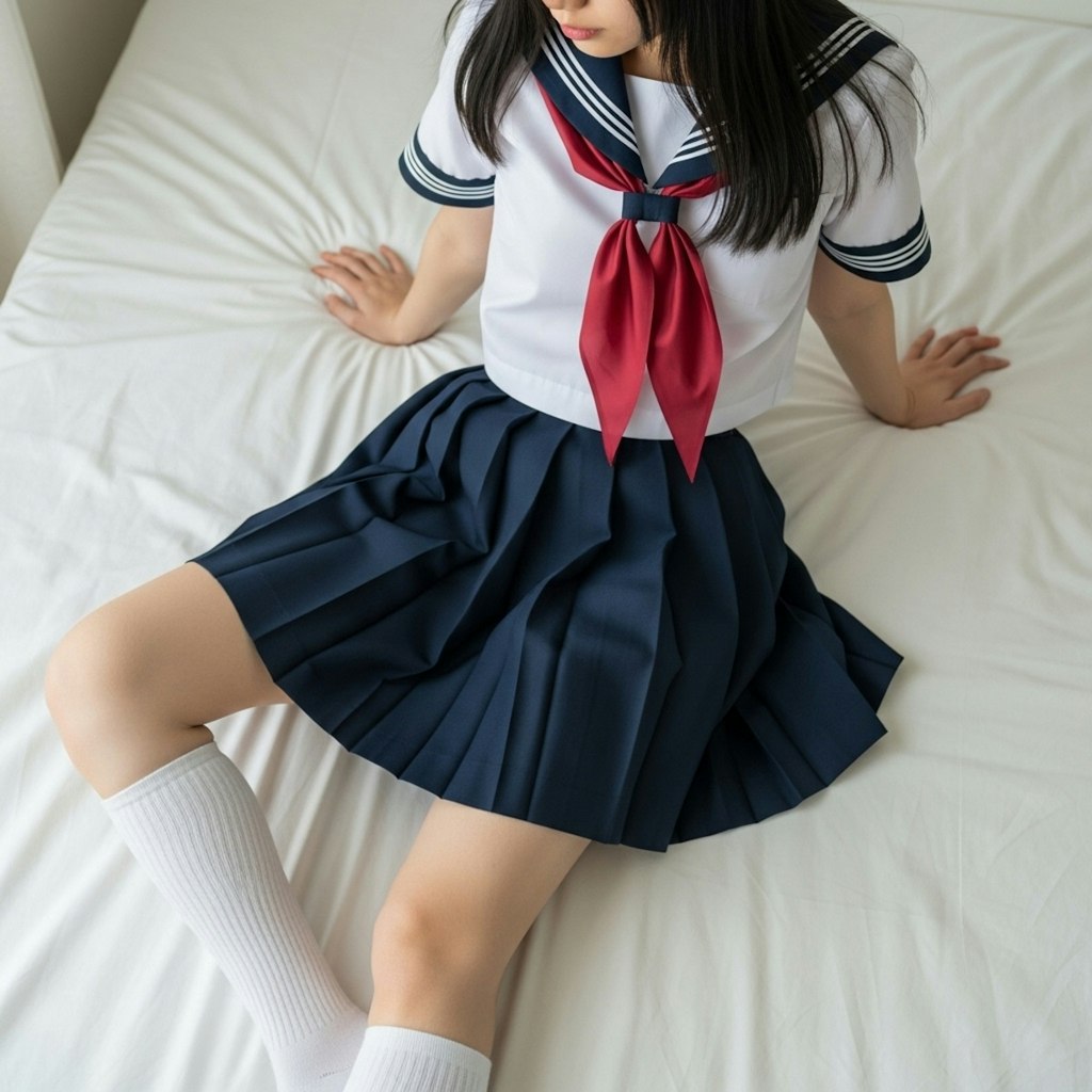 ベッドの上で　ＪＫⅡ