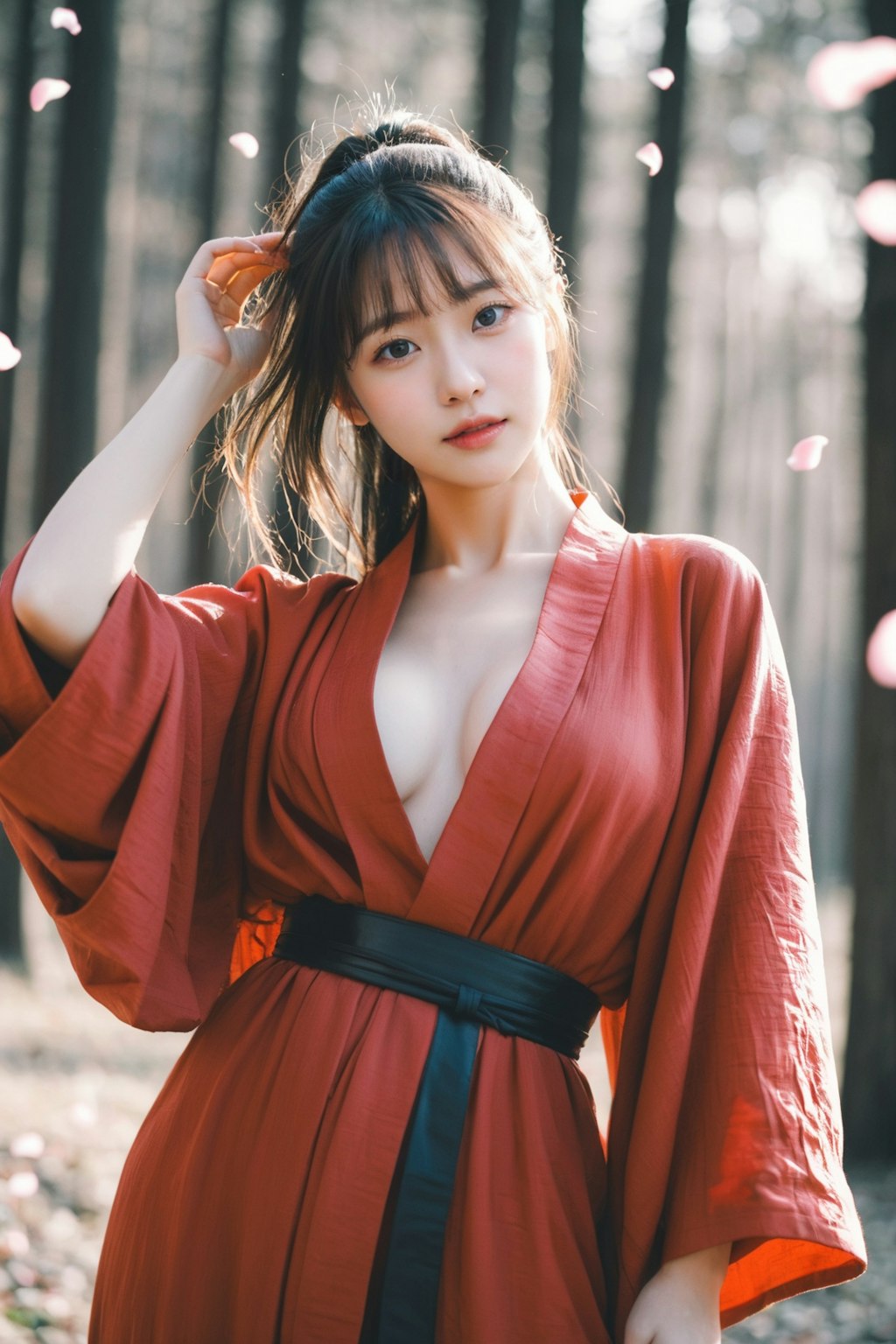 Red robe & KATANA 2