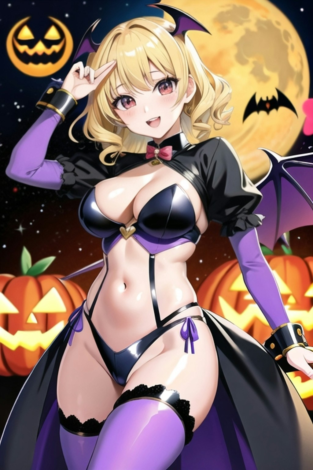 succubus💛〜ハロウィンパーティーのレモン💛スカッシュちゃん〜