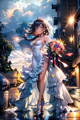 梅雨の花嫁