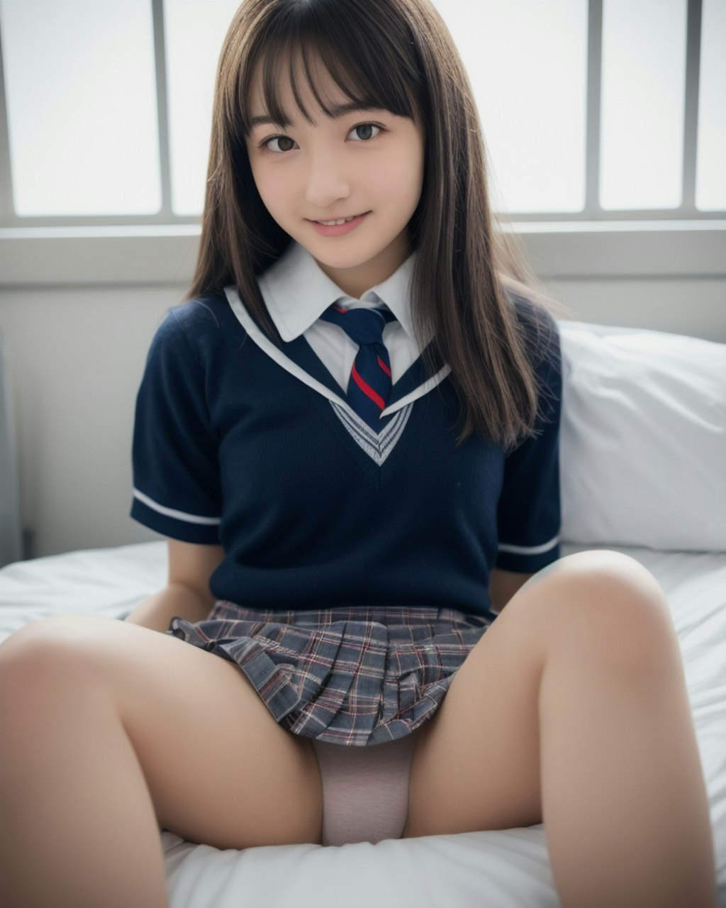 今日のかわいい女子高生ヌード