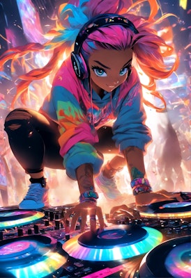 DJ GIRL　R