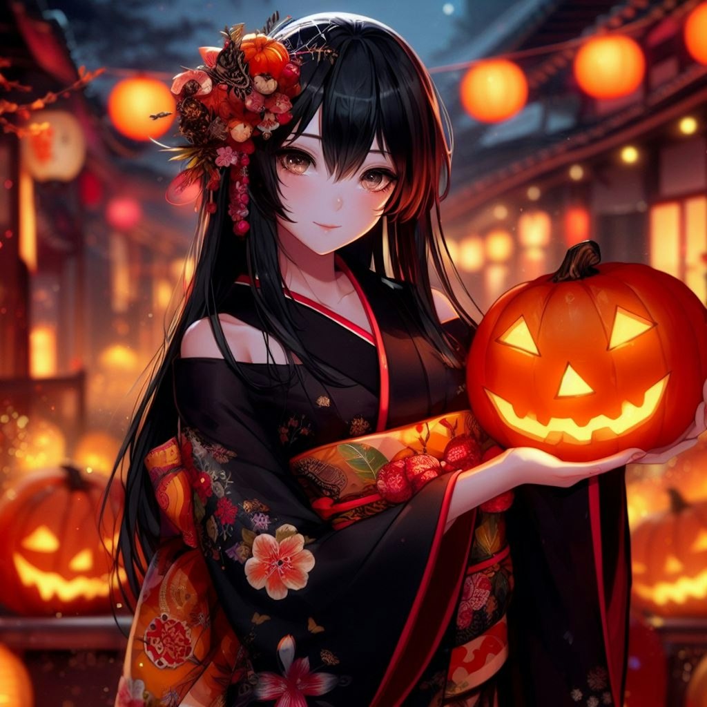 和風ハロウィン