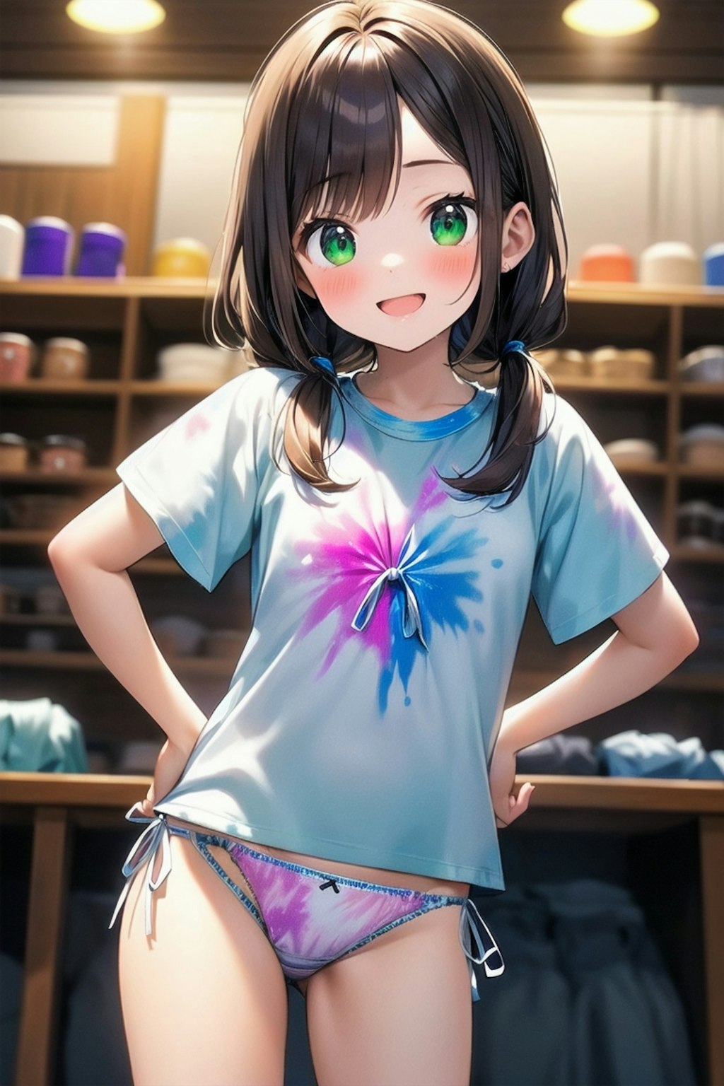 T-shirt(絞り染め)８枚