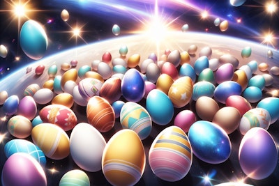 卵が公転する惑星