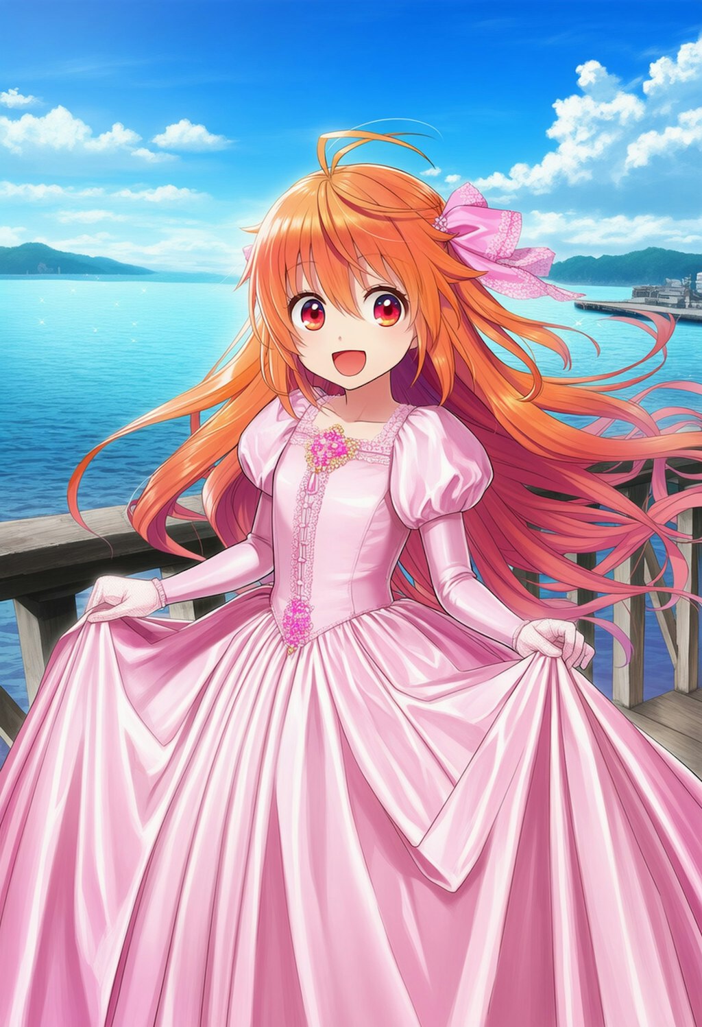 ららちゃん　憧れのお姫様ドレス