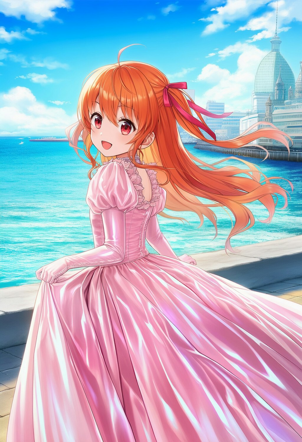 ららちゃん　憧れのお姫様ドレス