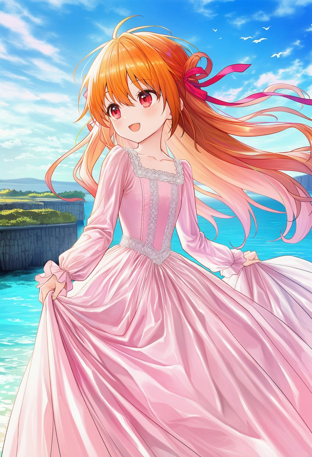 ららちゃん　憧れのお姫様ドレス
