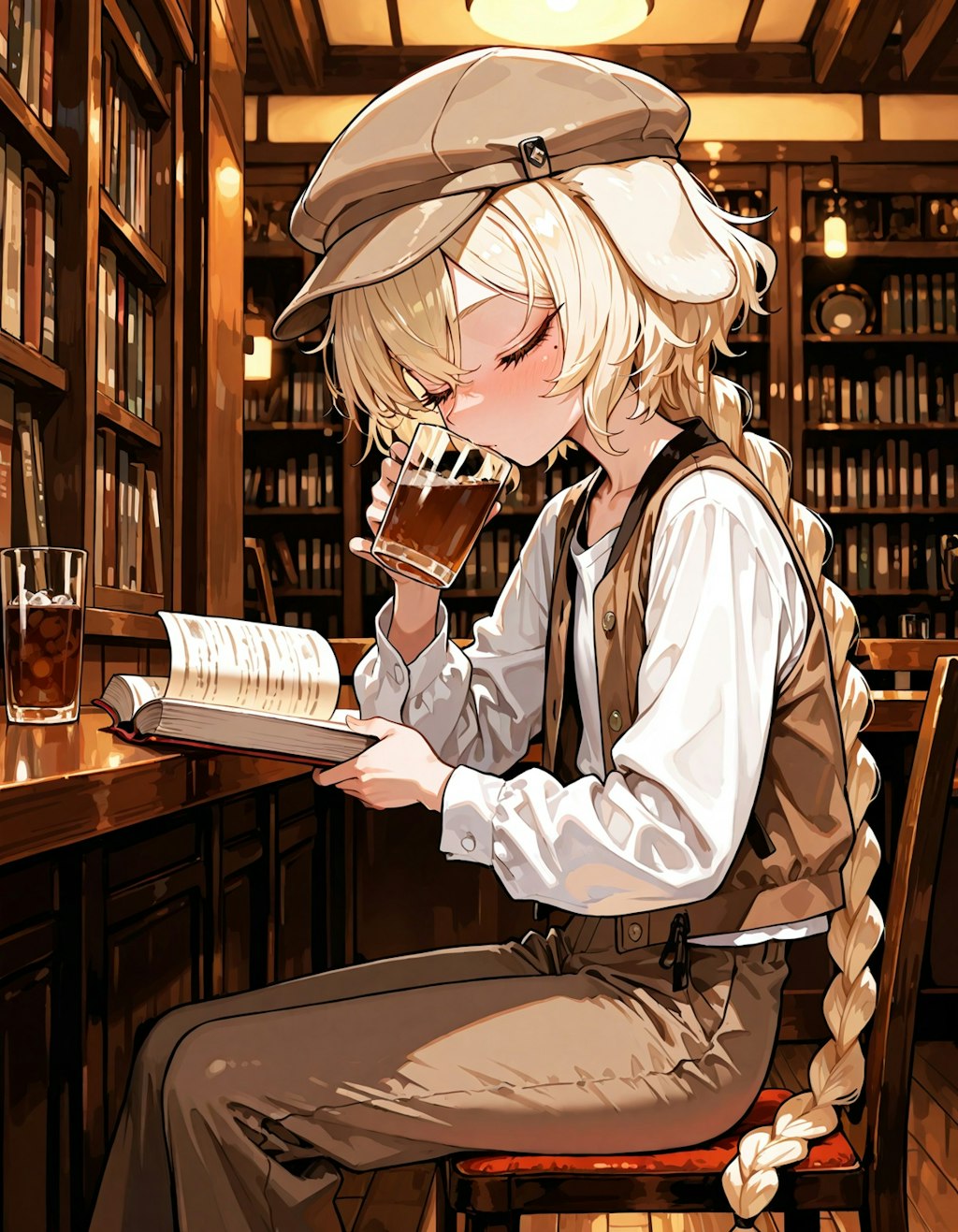 ブックカフェ