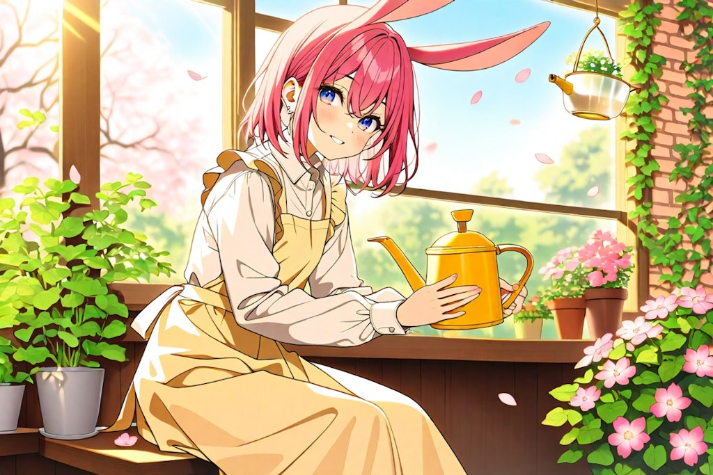 ちちぷい全モデルでうさみみのメイドさん