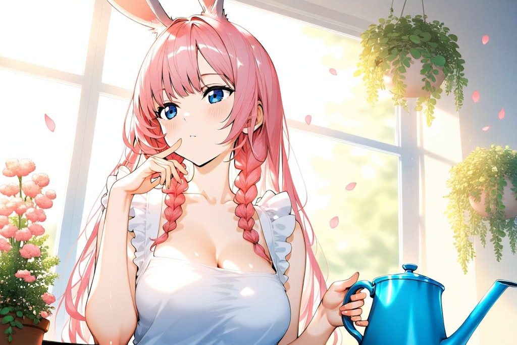 ちちぷい全モデルでうさみみのメイドさん