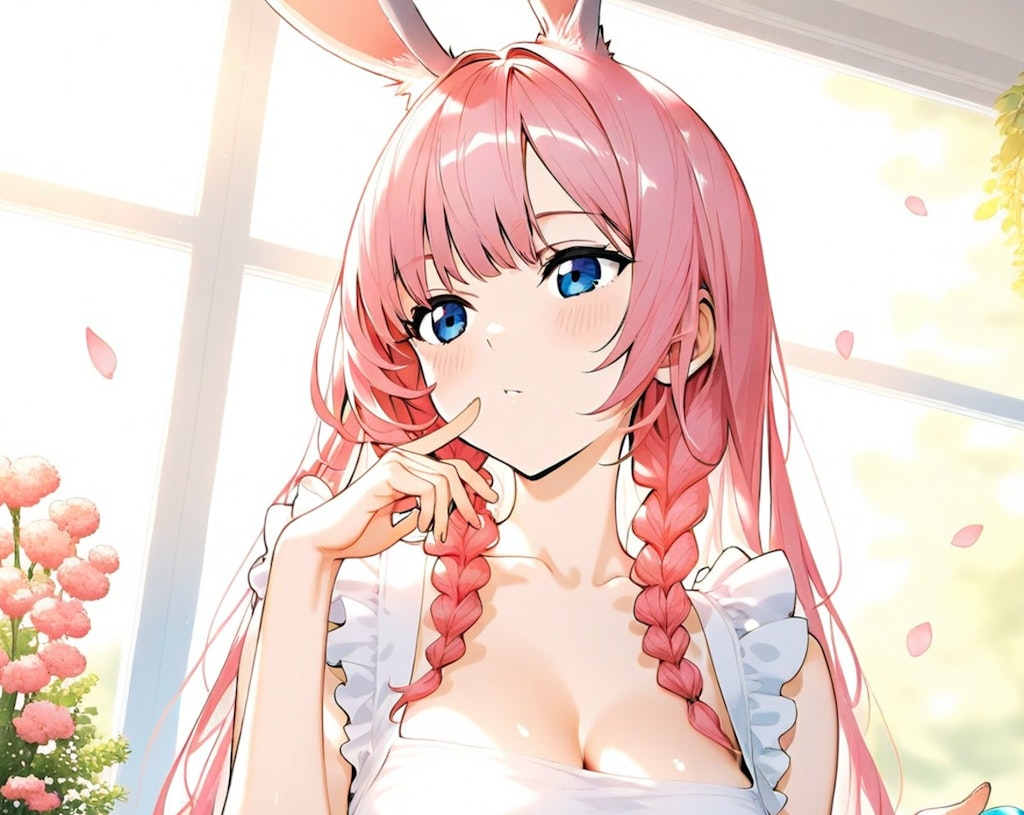ちちぷい全モデルでうさみみのメイドさん