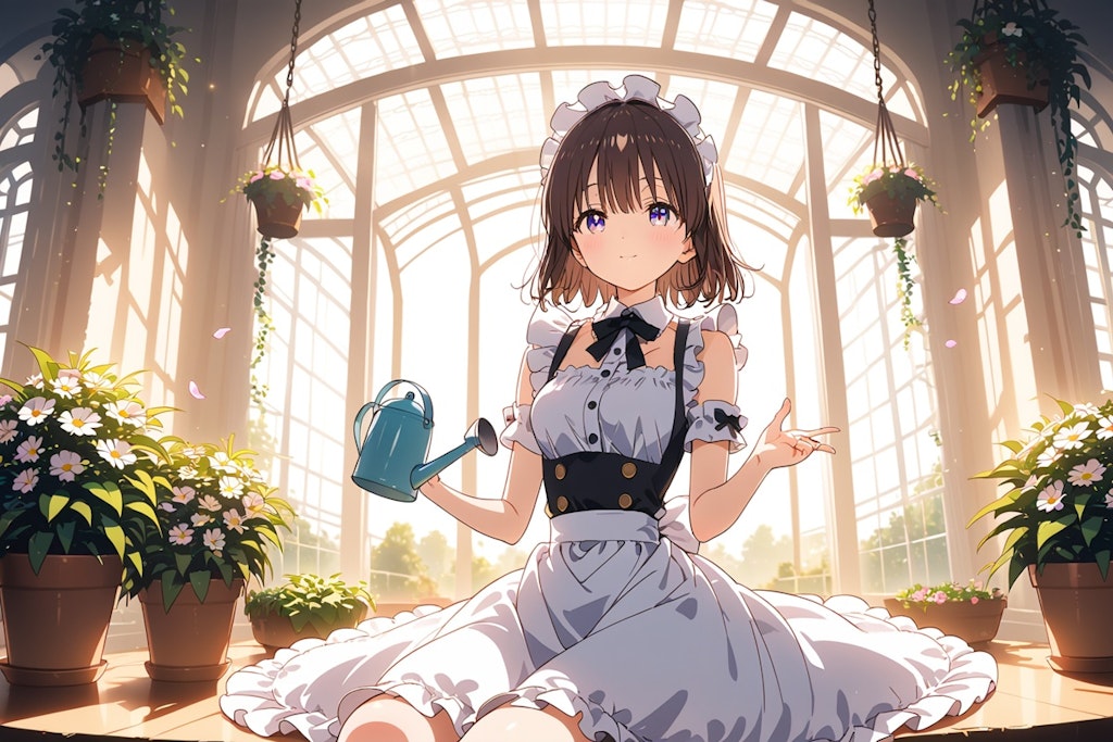 ちちぷい全モデルでうさみみのメイドさん