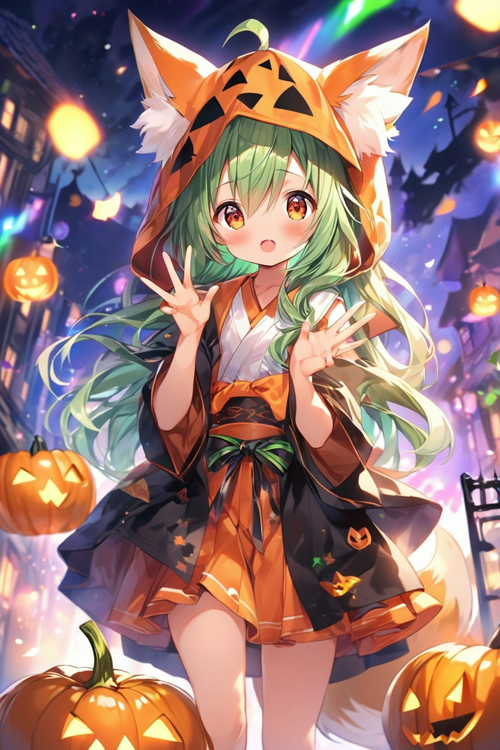 少し早めのハロウィン衣装みぞれちゃん