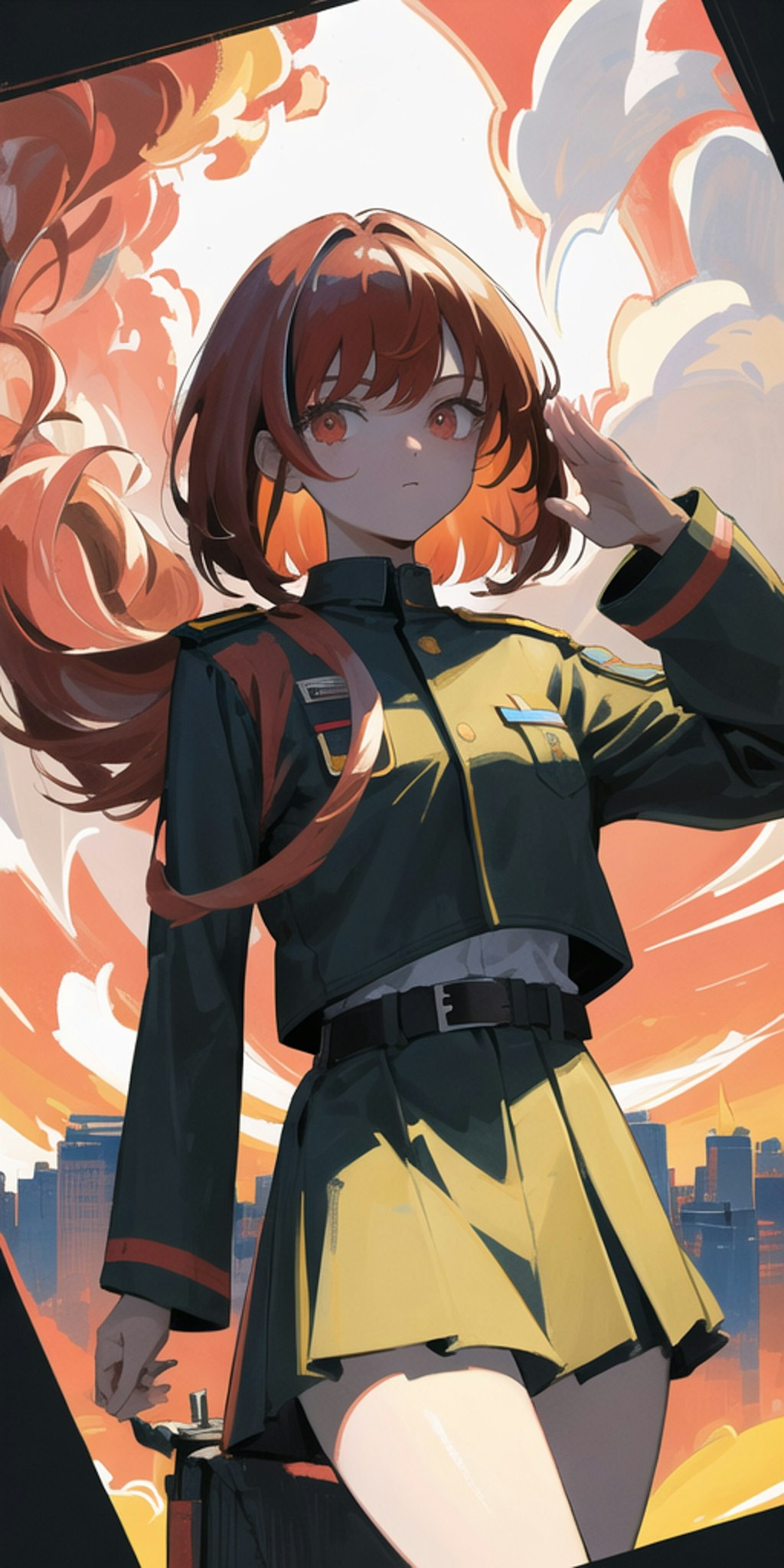 軍服少女