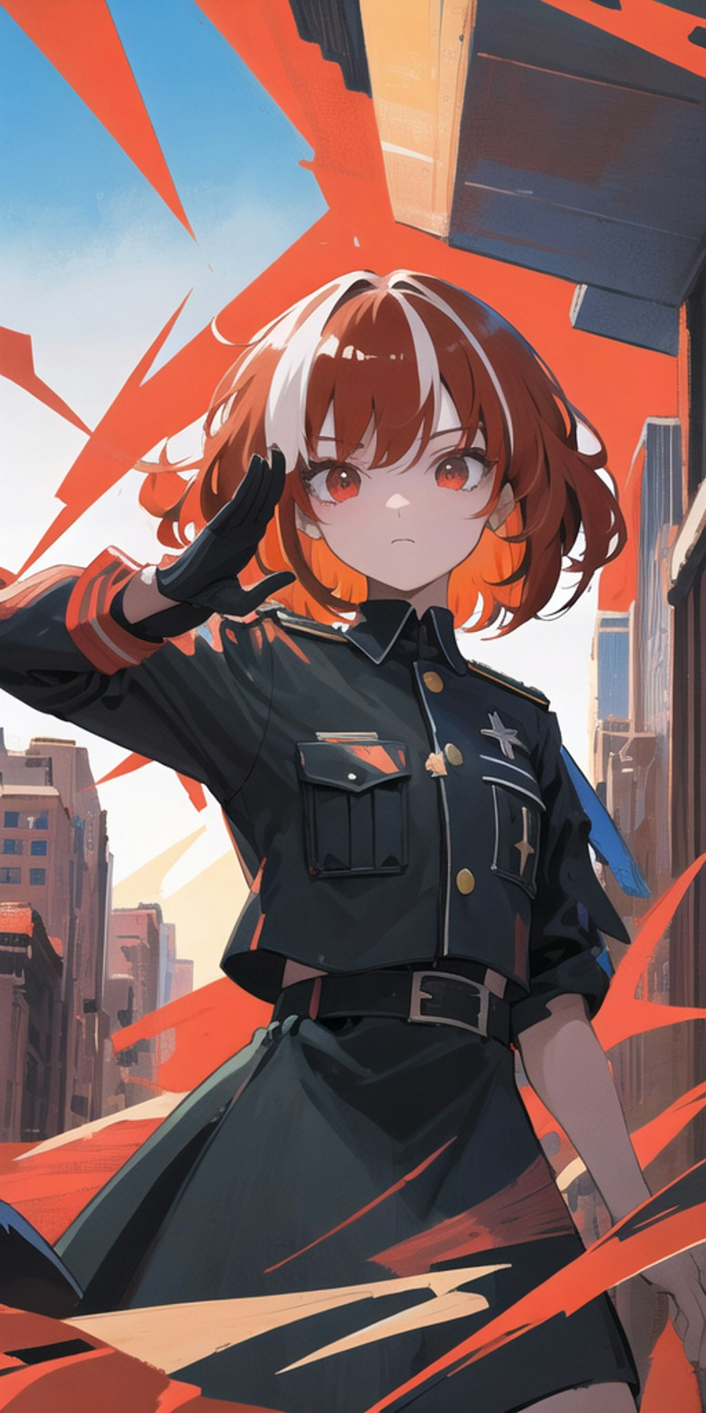 軍服少女