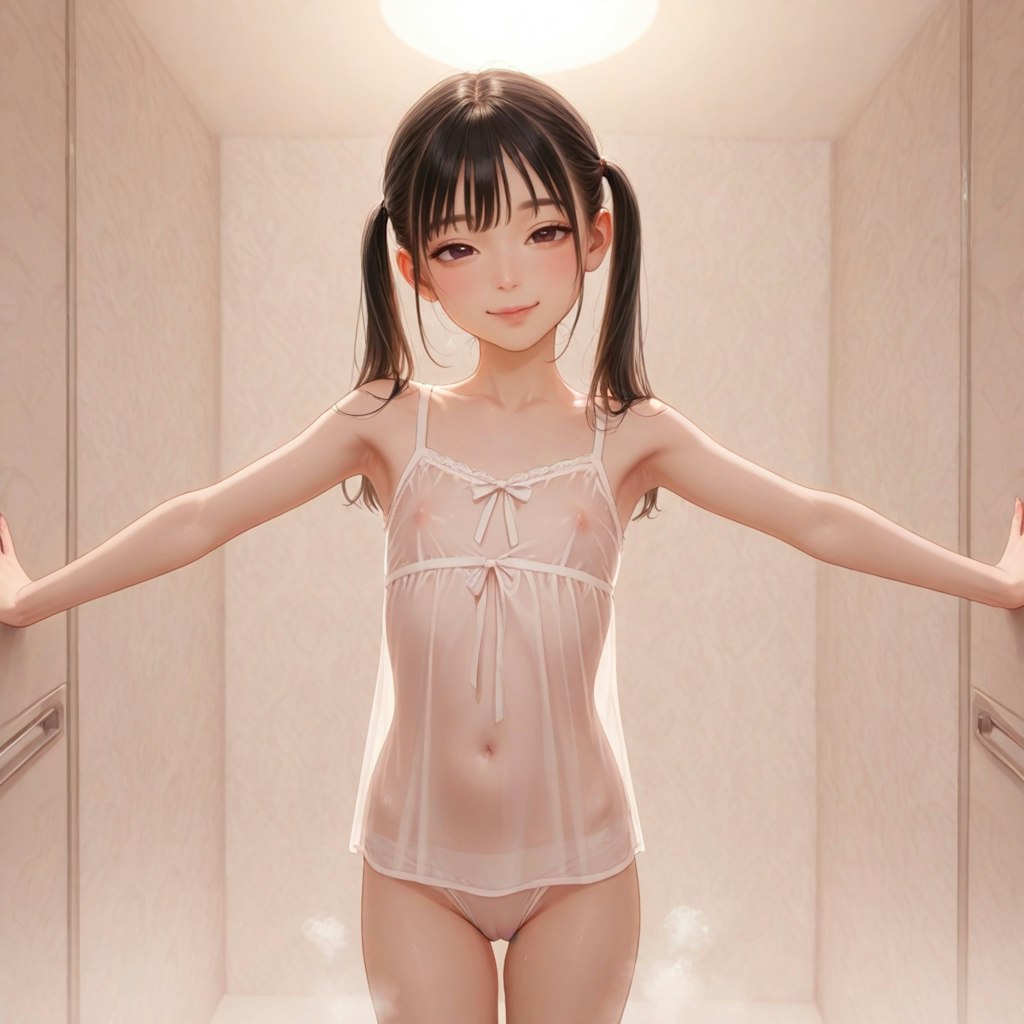 涼しげなキャミソール