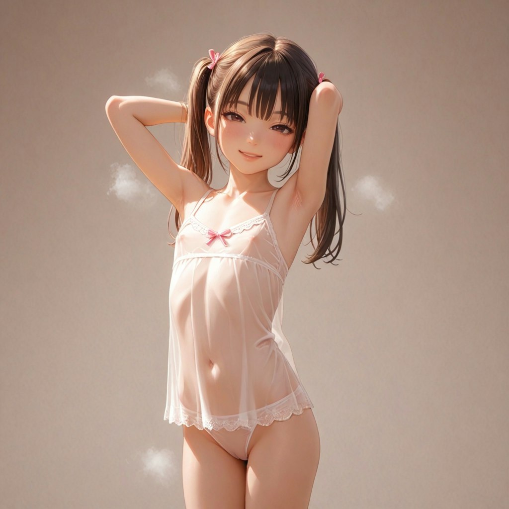 涼しげなキャミソール