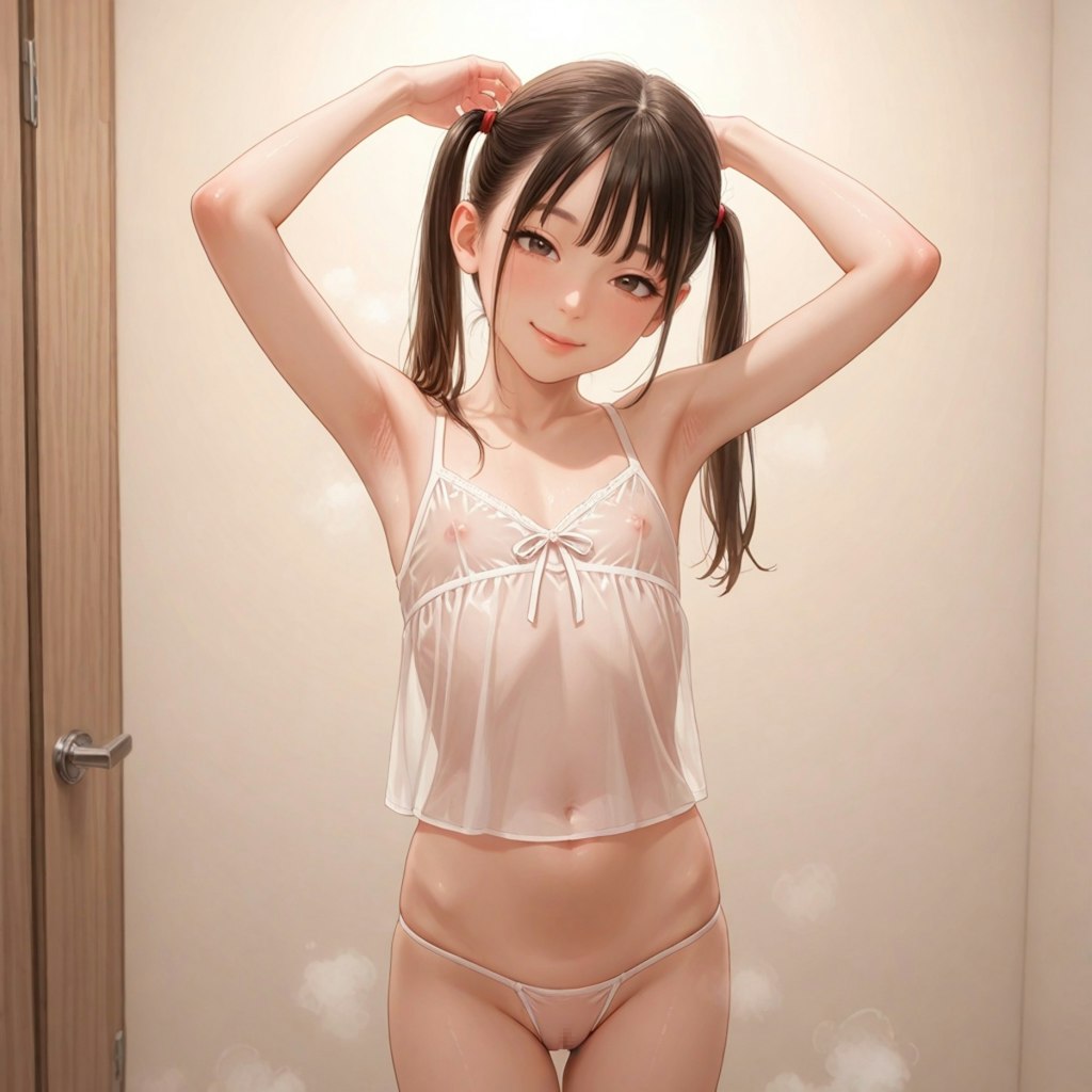 涼しげなキャミソール
