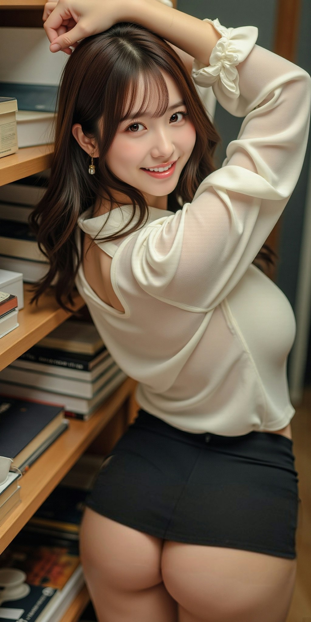 書庫で✨️