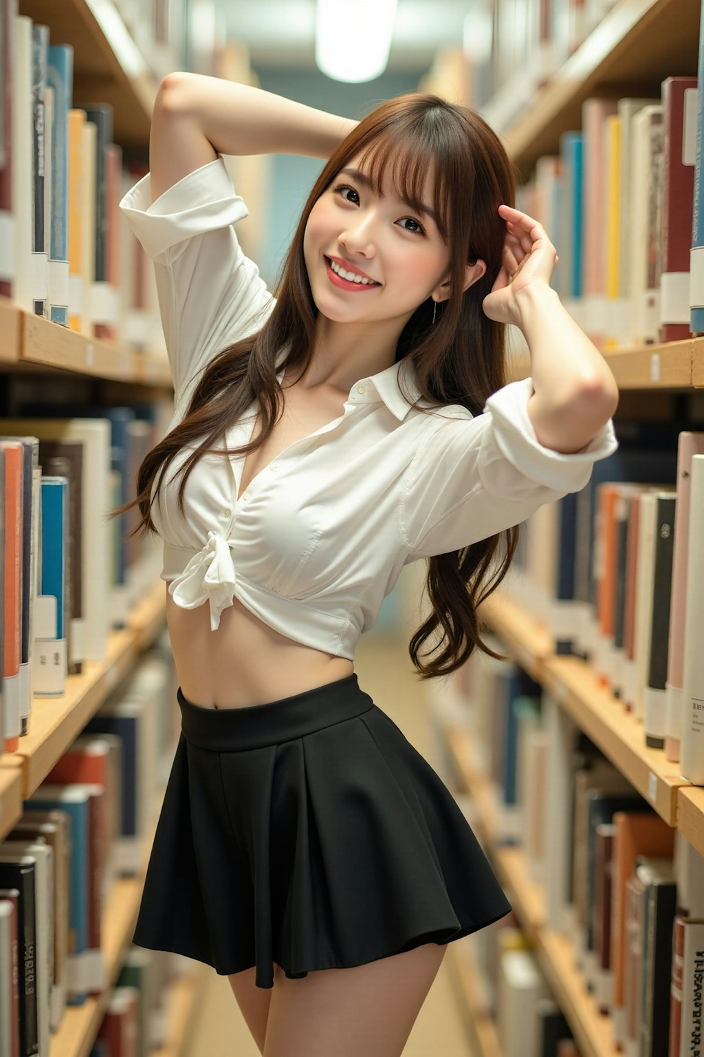 書庫で✨️