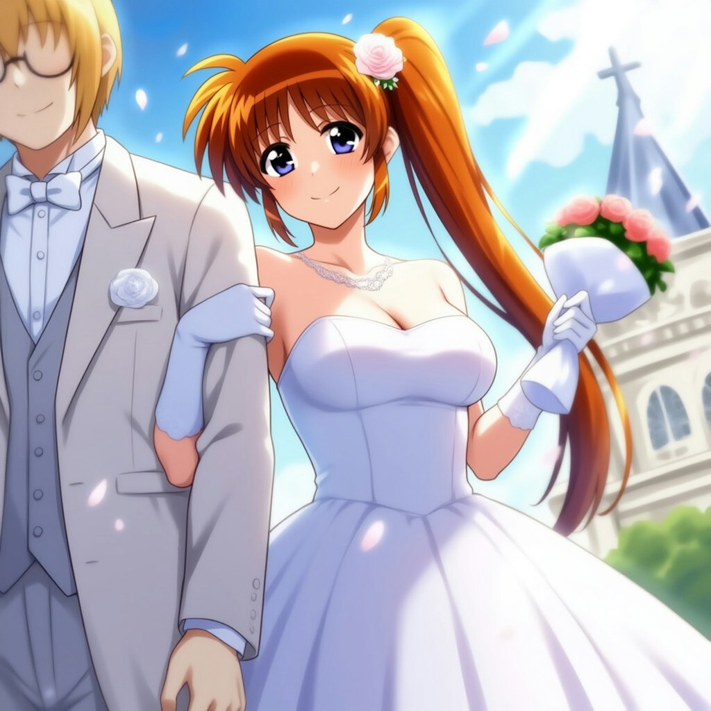 なのは　結婚式