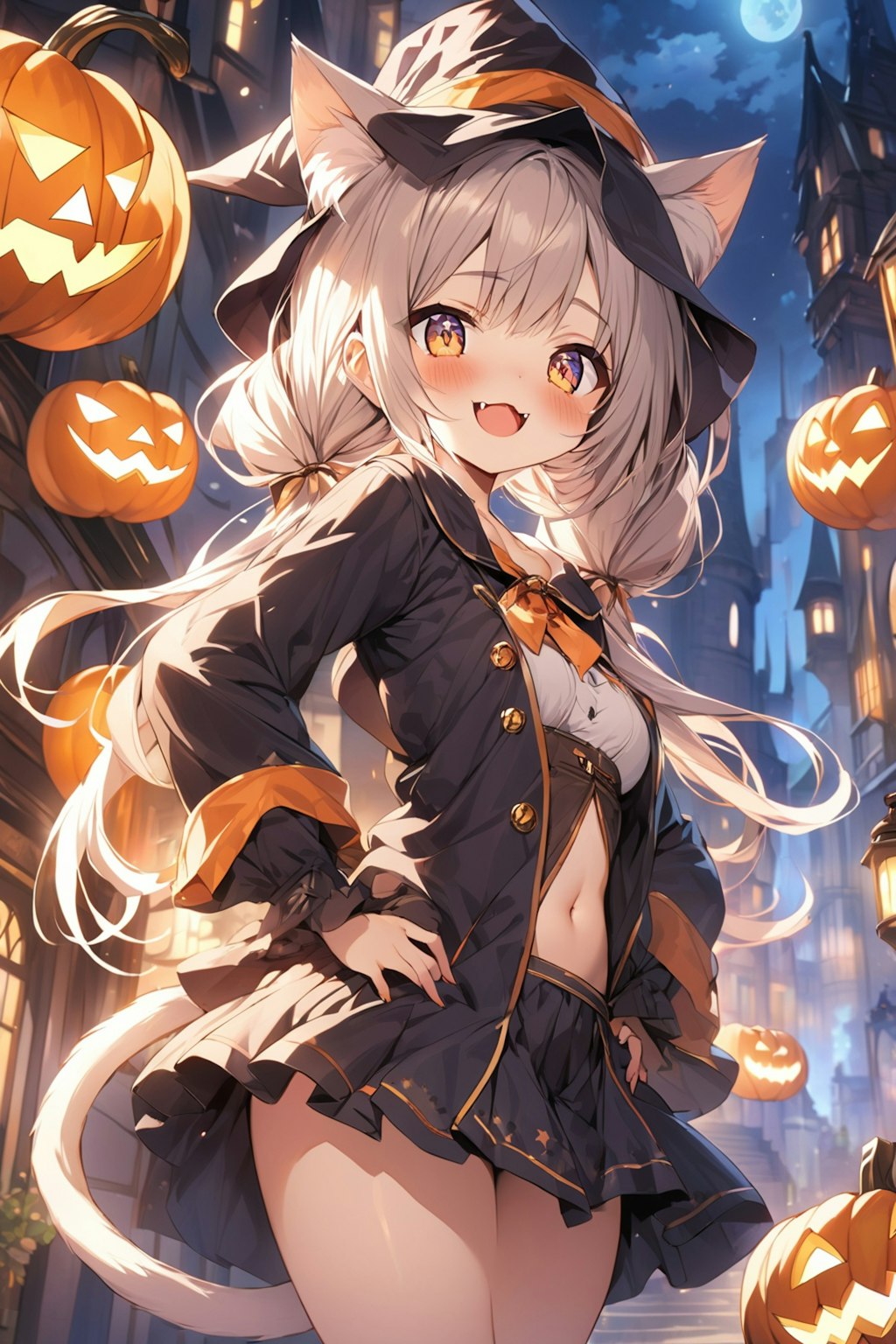 ニャア！！ハロウィンだにゃー！