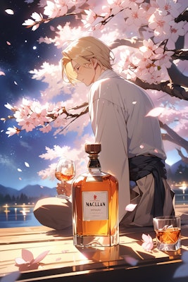 夜桜ウイスキー