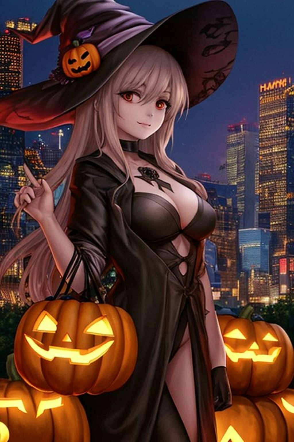 ハロウィンのお姉さん