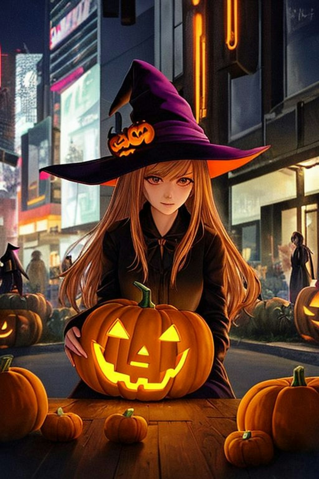 ハロウィンのお姉さん