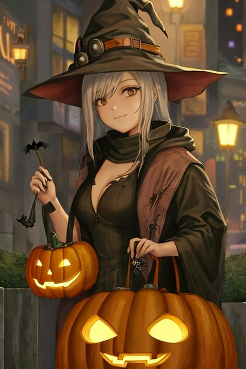 ハロウィンのお姉さん