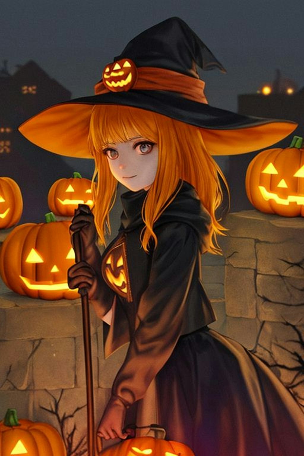 ハロウィンのお姉さん