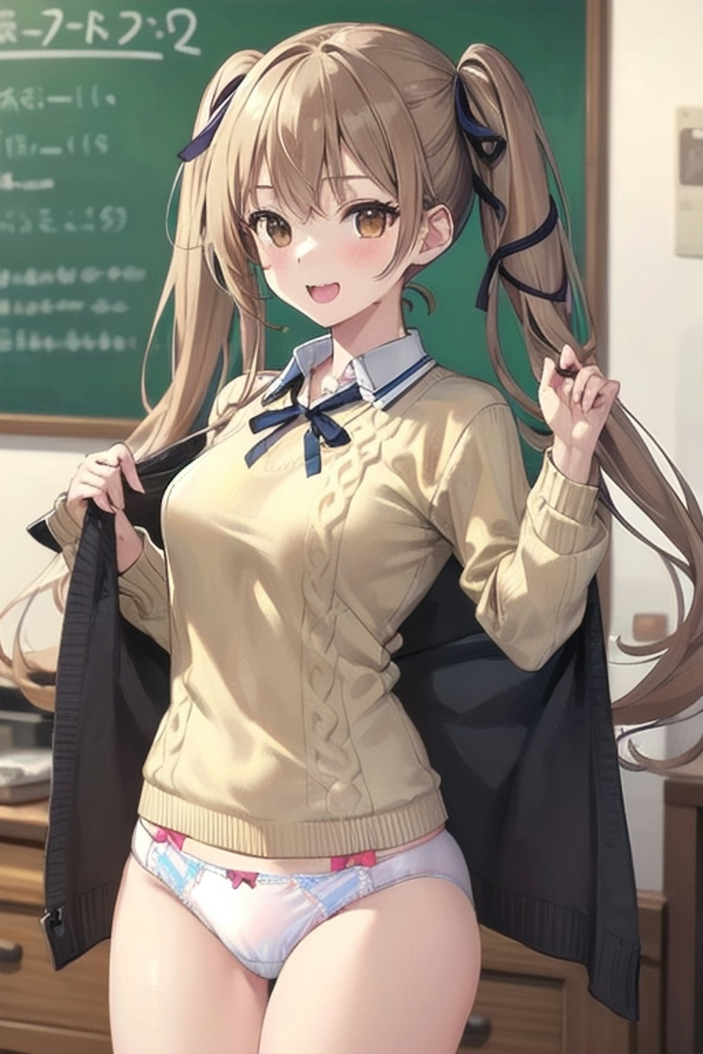 School twintails girl